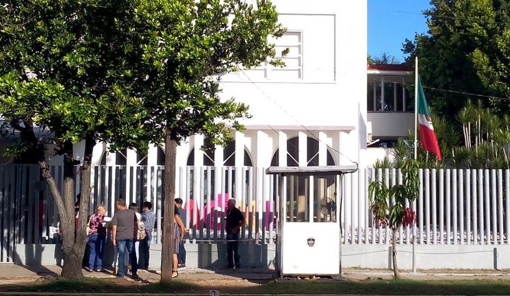 Embajada y consulado de México en La Habana Cuba